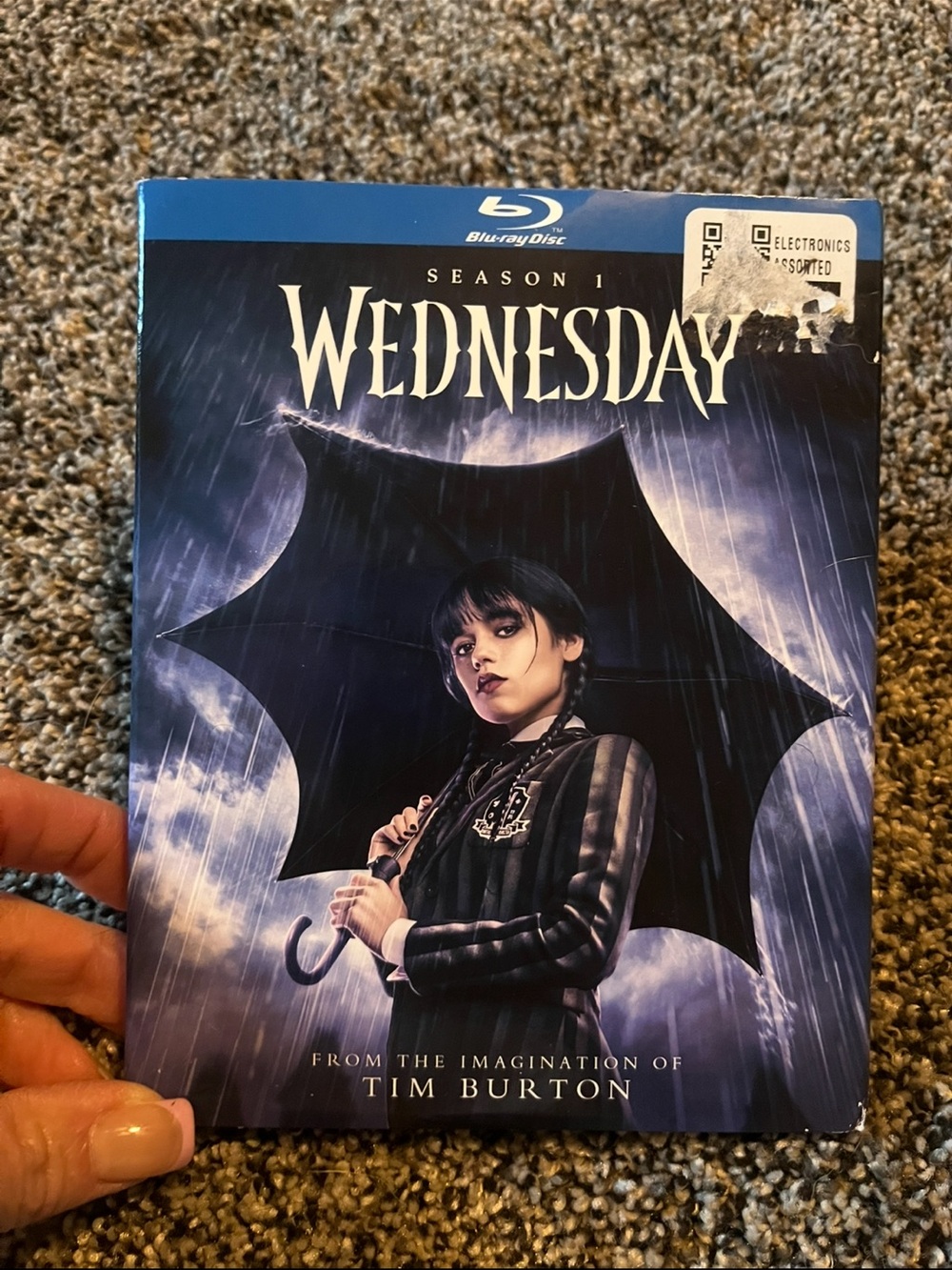 Wednesday season 1 blu ray